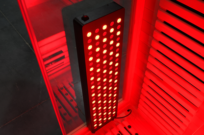 Blisspod I Venetian RED I All-In-One - Full Spectrum + Red Light Therapy I Indoor Premium Sauna I 2 Person