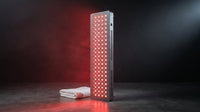 HG1000 Full Body Red Light Therapy Panel, 200 Leds, 660Nm Red & 850Nm Near-Infrared Light, Built-In Timer, Door Hanging Kit — Lifestyle