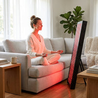 Red Light Therapy Box, 5In1 LED with 630-660-810-830-850, Metal Case, 3 Modes Red Light Panel with Soft Belt, 6 Timing Set - 9 Pulse Modes - 4-Level - Red Light Therapy Panel for Body — Lifestyle