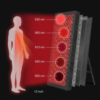Red Light Therapy Box, 5In1 LED with 630-660-810-830-850, Metal Case, 3 Modes Red Light Panel with Soft Belt, 6 Timing Set - 9 Pulse Modes - 4-Level - Red Light Therapy Panel for Body — How It Works
